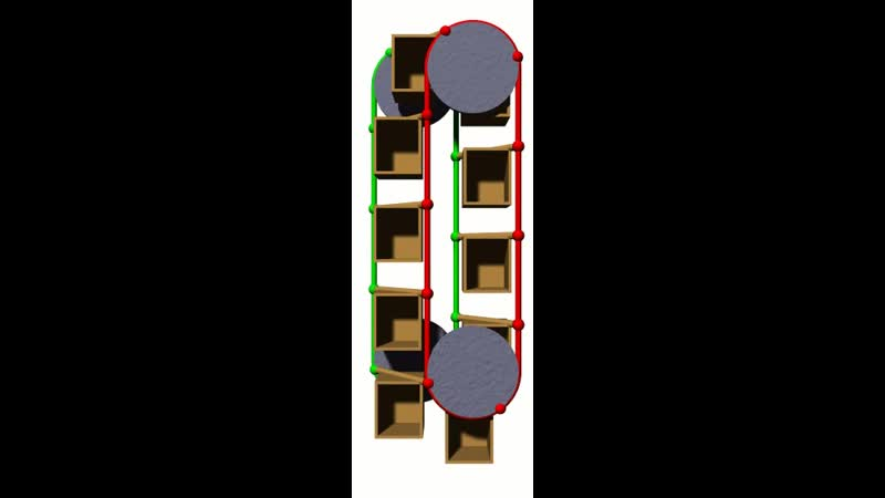 Схема работы лифта-патерностера(взято из интернета)