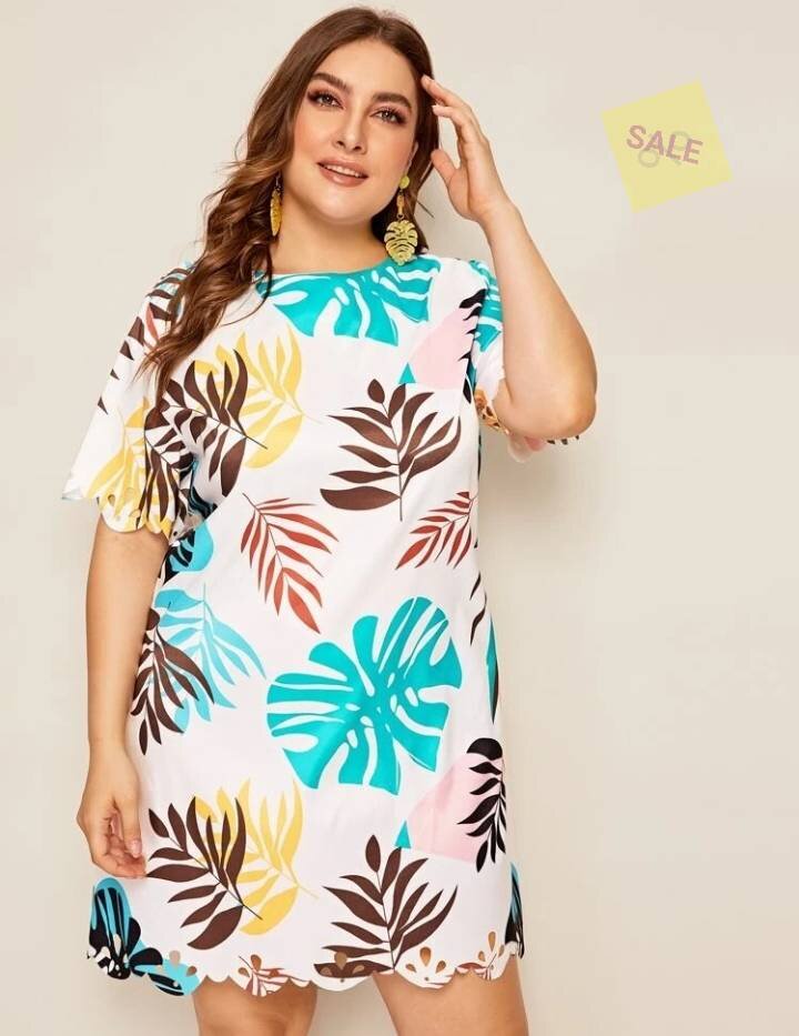 Платье на модели