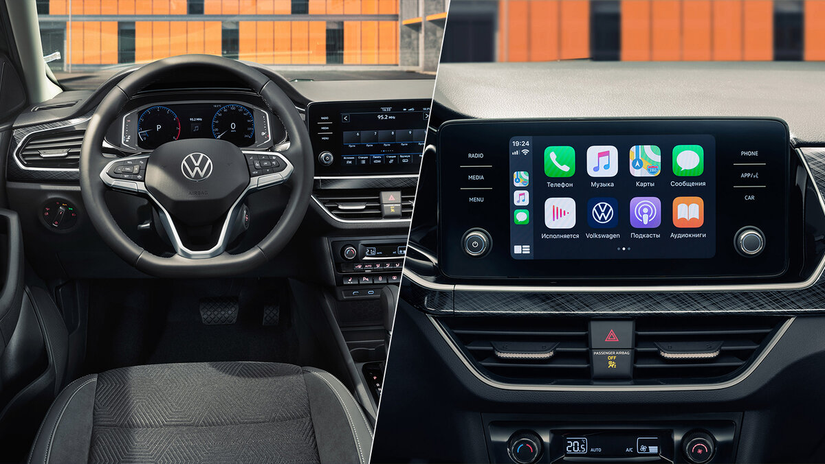 Интерьер и мультимедийная система нового Поло