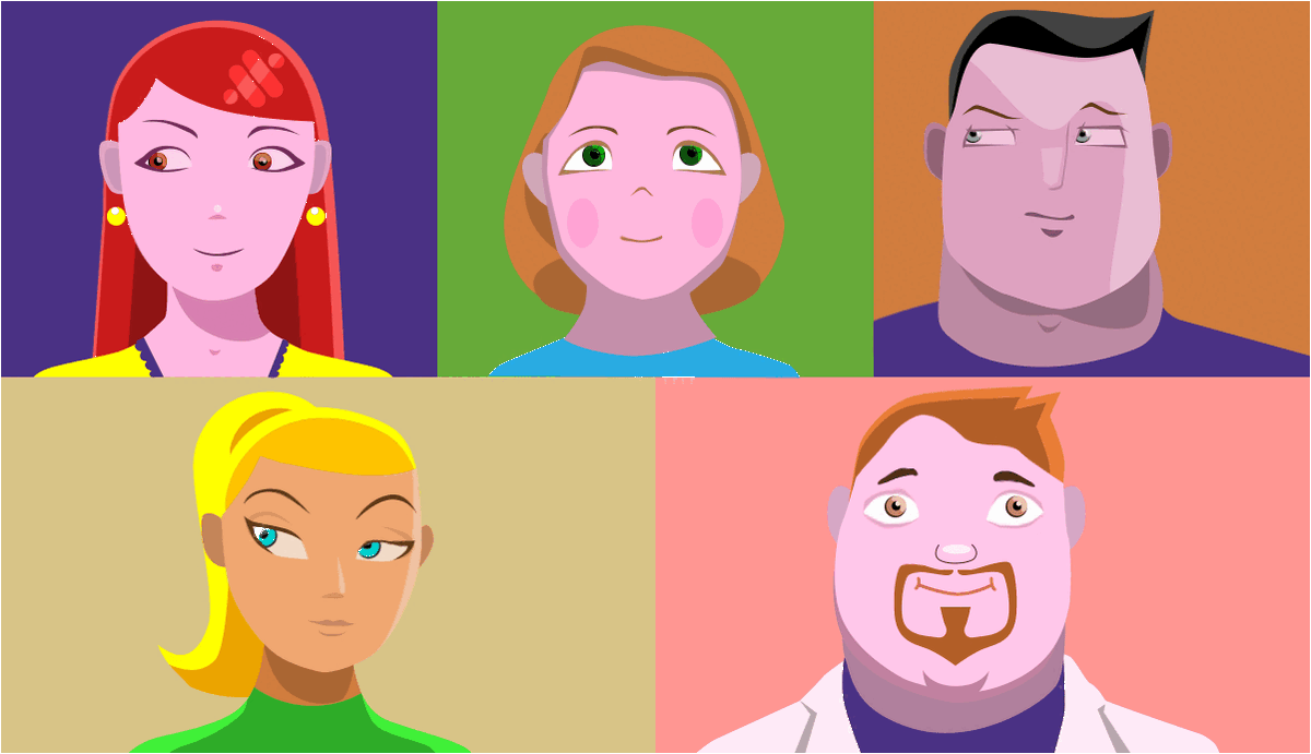 Выполняйте каждое упражнение 5-6 раз.