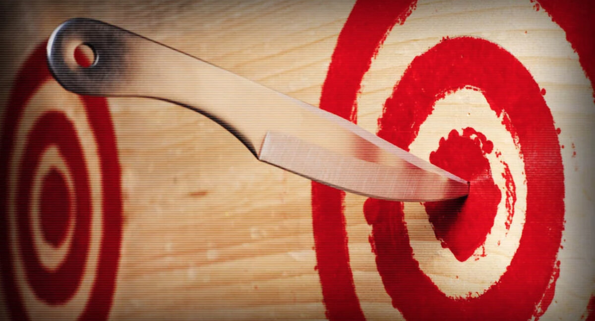 Так выглядит метательный нож!