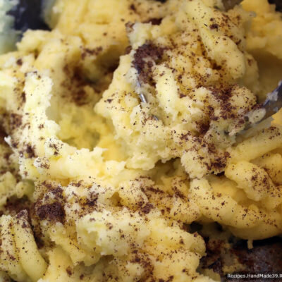 Картофельная масса со специями