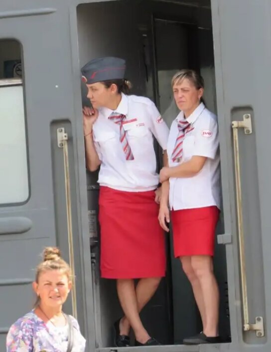 Проводницы поезда