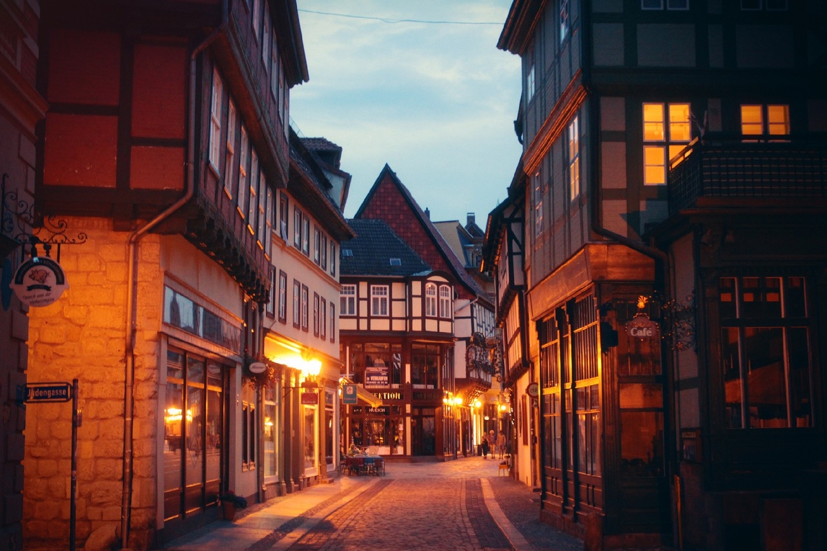 В Кведлинбурге 🇩🇪 удалось пожить в настоящем фахверкном доме. 