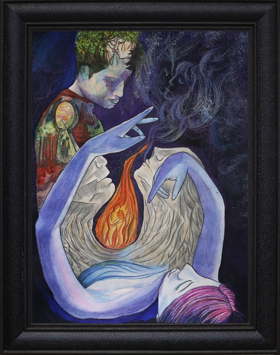 Картина: "Магия любви" , художник Лара Чайка 