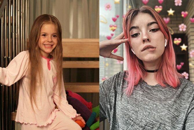 Ульяна Иващенко 6 лет - 17 лет.