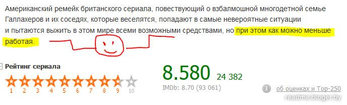 
На Кинопоиске описание к проекту придумывал какой-то сумасшедший, потому что как минимум пару членов этой семейки не просто работают, а "херачат в кашу", чтобы удержаться на плаву и параллельно учиться. Действие происходит в одном из южных штатов США в наши дни, так что как вы понимаете никакого "социального" государства, квартир и субсидий многодетным матерям там и в помине не было. 
