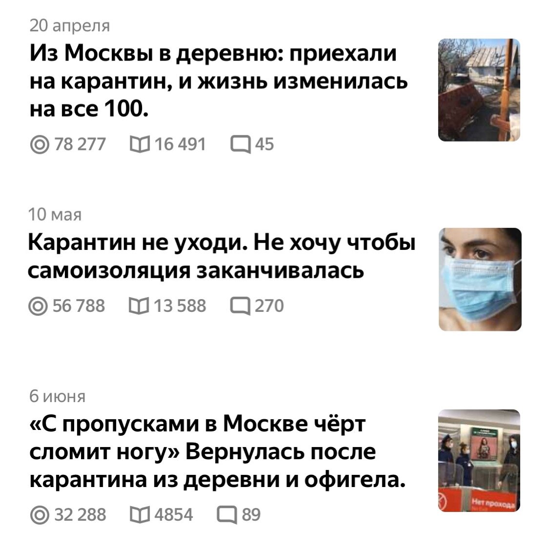 Вот мои популярные посты 