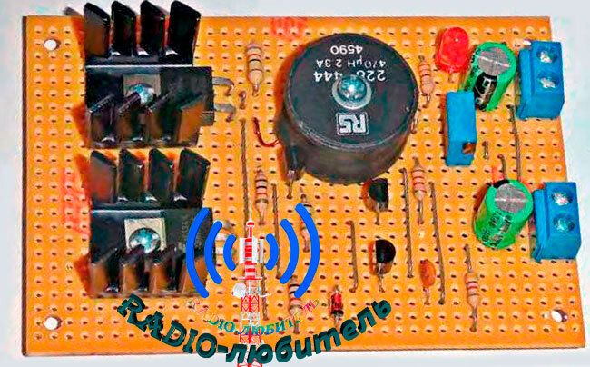 Пример монтажной платы