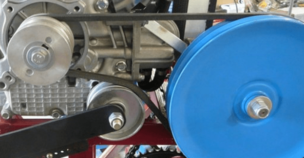 Клиноременная передача на мотоблоке Нева