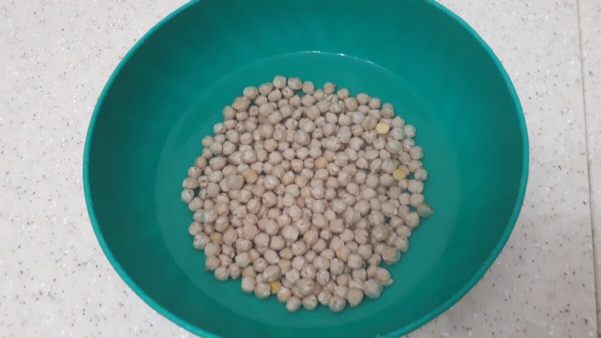 Только что залитый водой