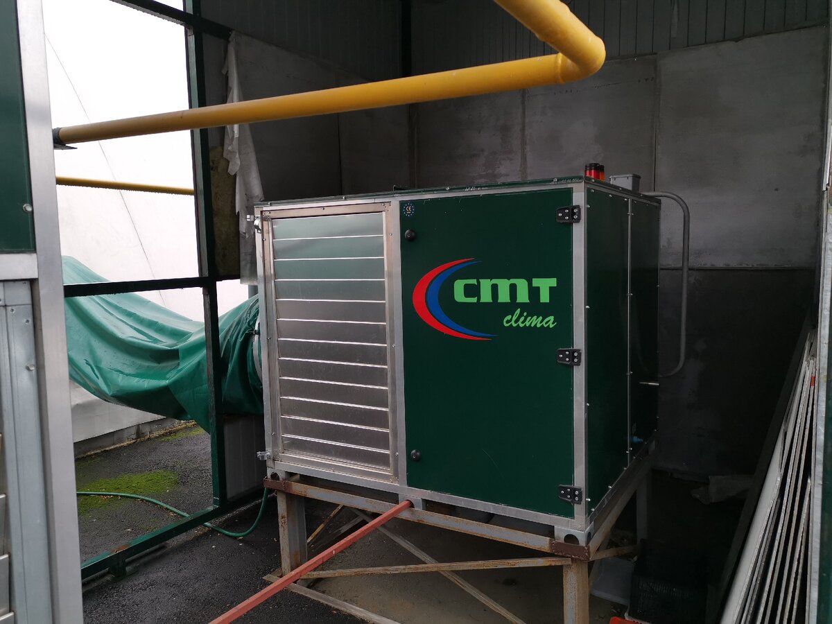 Аварийный вентилятор с дизельным двигателем в комплекте