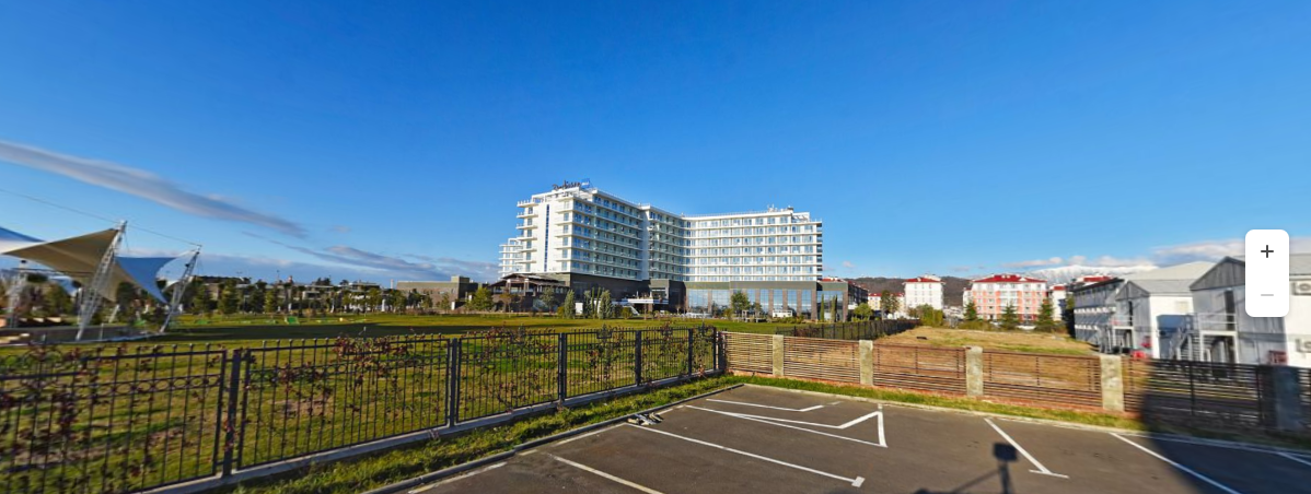 Здание отеля "Рэдисон Коллекшн" в Сочи. Фото Яндекс.Карты.