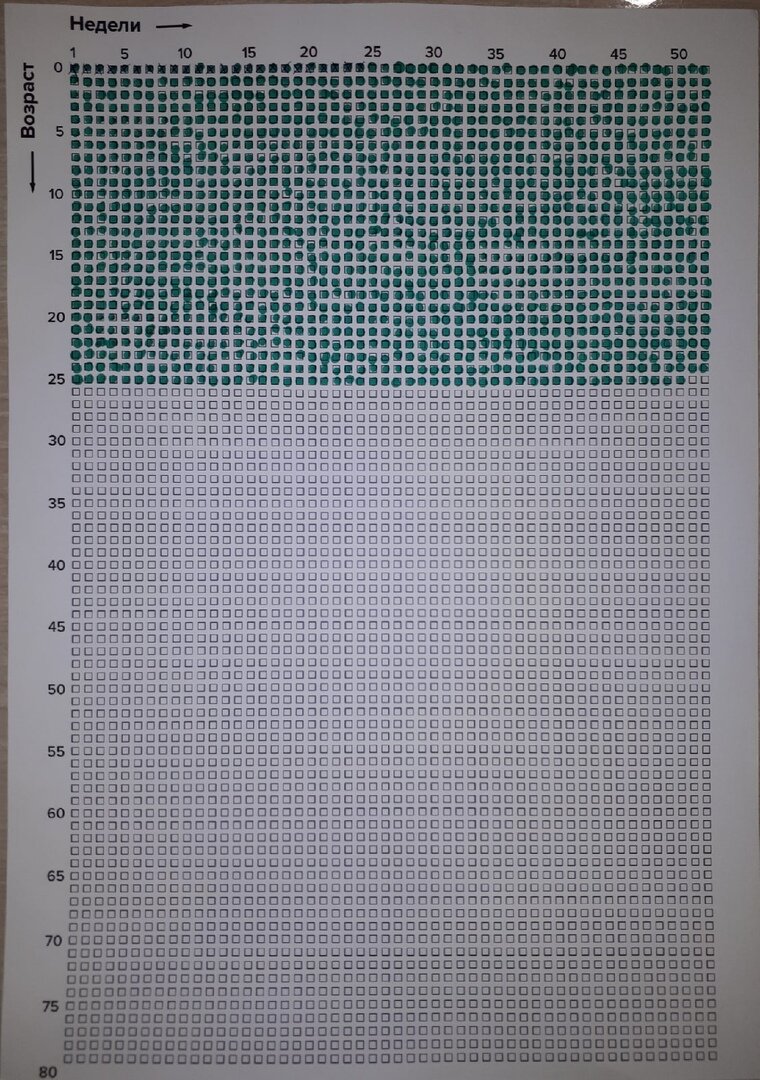 Если регулярно посматривать на один единственный лист бумаги, многое в вашей голове встанет на правильные места. 
