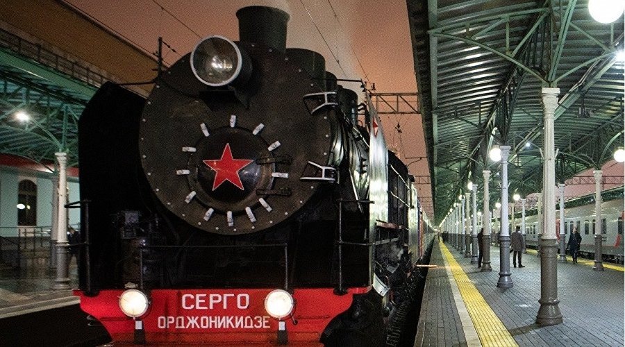 «Поезд Победы» / Фото: со страницы Минобрнауки РФ в Facebook