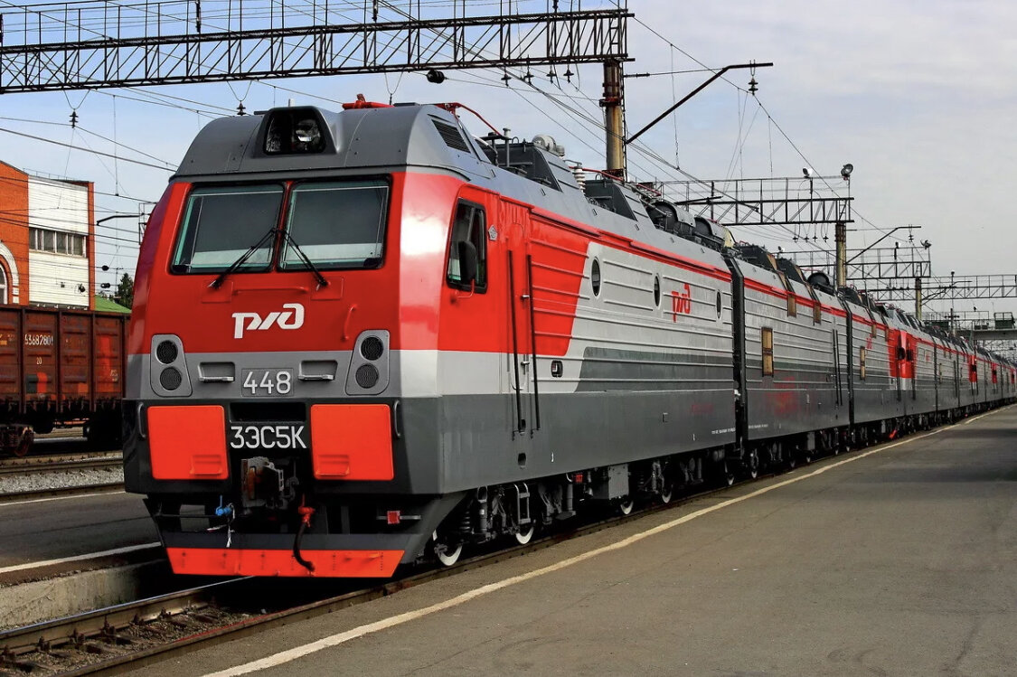 Российские поезда, самые поездатые поезда.