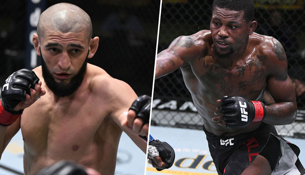 Бойцы UFC Хамзат Чимаев и Кевин Холланд