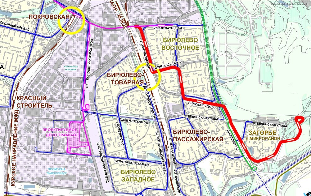 Последние новости по Бирюлевской линии Московского метрополитена