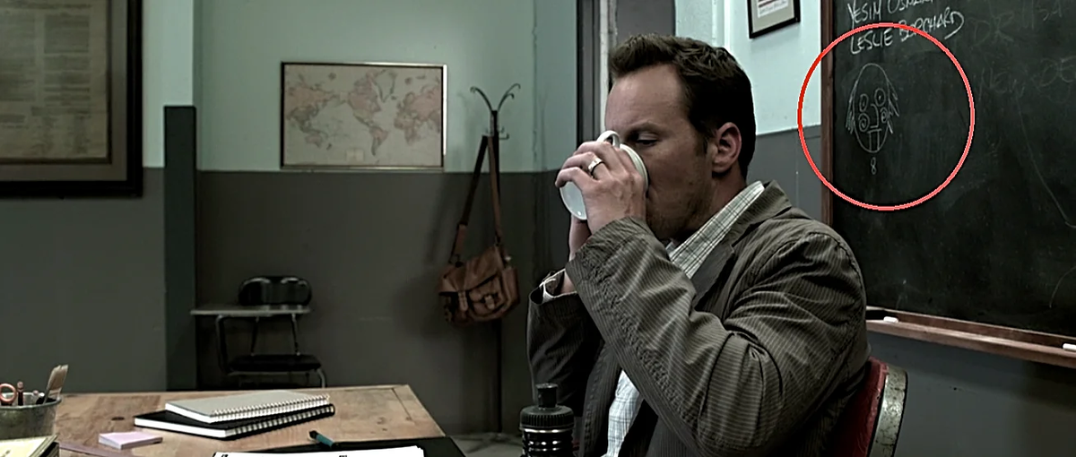 Кадр из фильма "Астрал" (2010 г.) Сцена - "После урока, проведённого отцом"