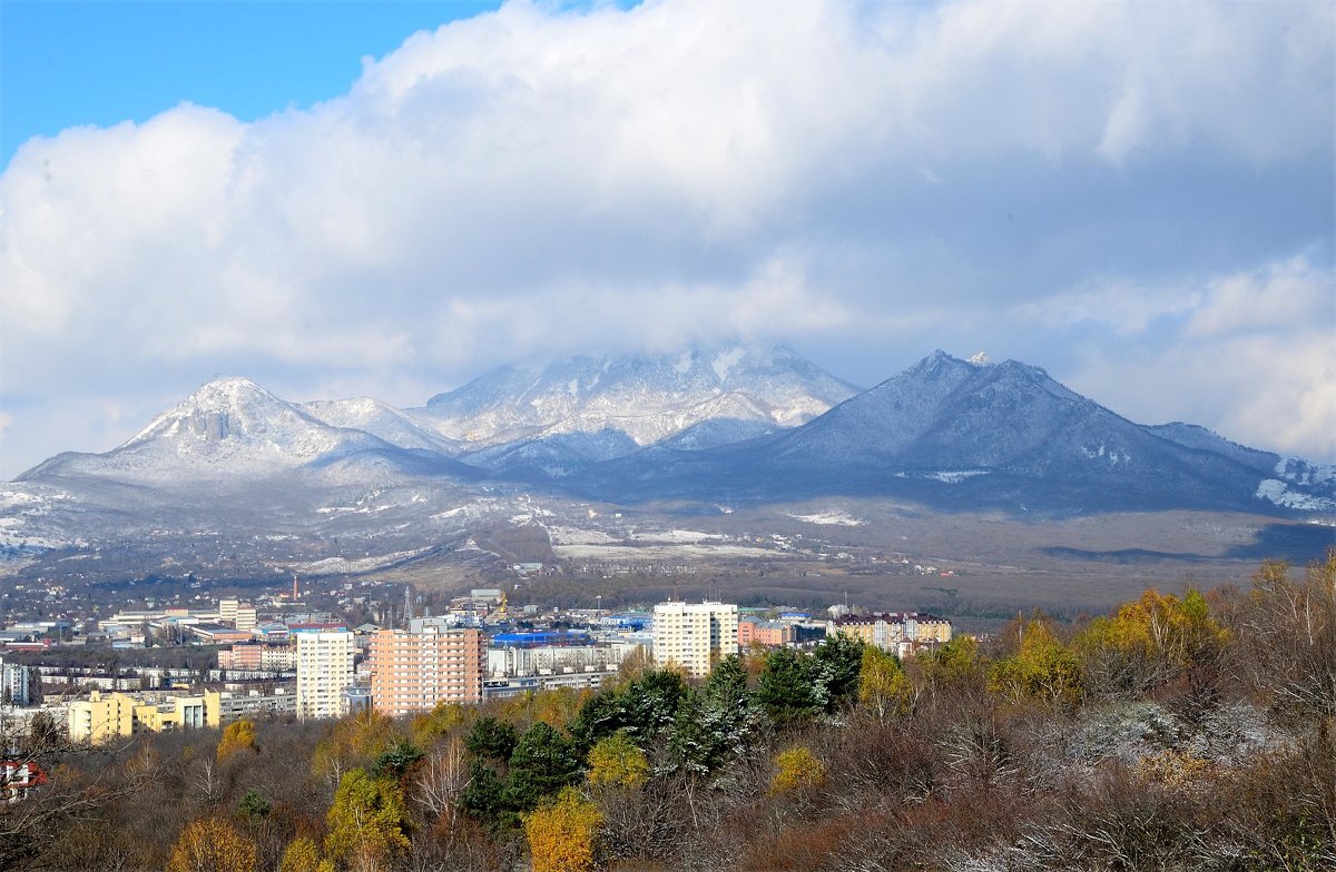 Пятигорск цветник гора Машук