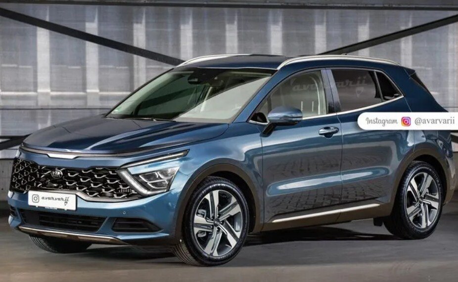 Так будет выглядеть новый, пятый Kia Sportage. Естественно, до запуска в серию еще могут произойти некие изменения, но общий дизайн будет именно таким. (рендеринг от avarvarii)