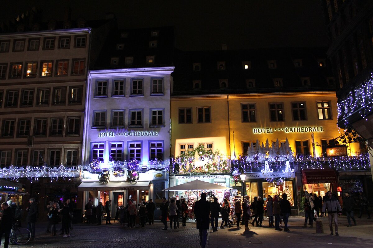 Соборная площадь Страсбурга