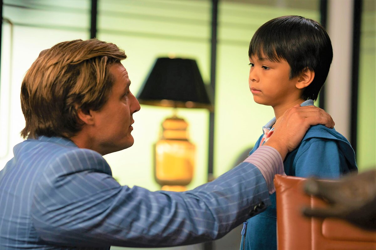 Максвелл Лорд с сыном