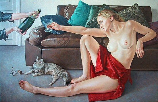 Картина французской художницы Франсин Ван Хоув