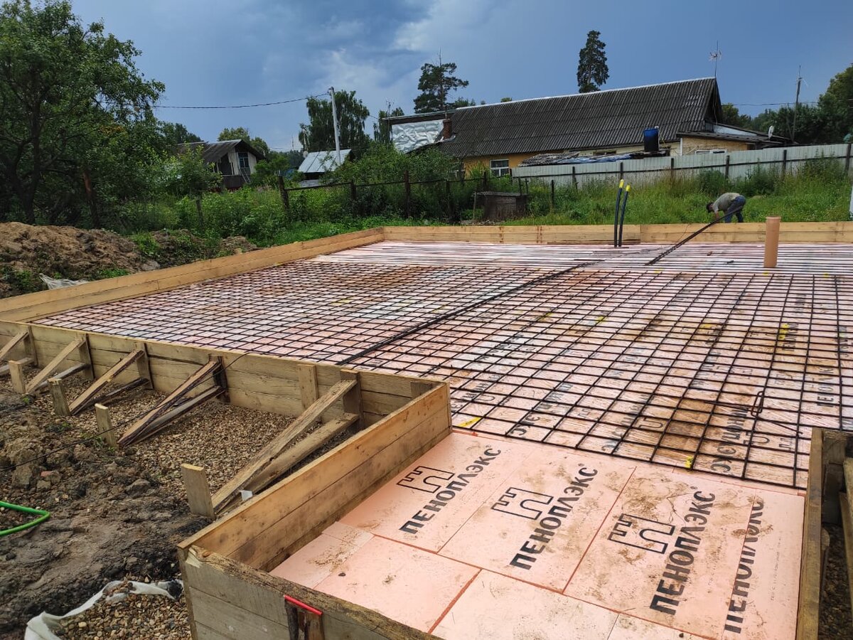 утепление подошвы фундамента