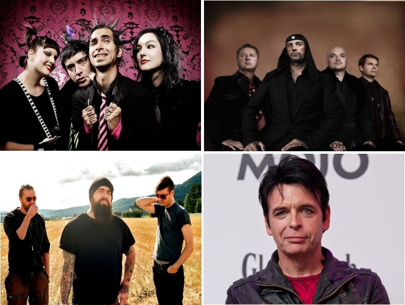 Группы Mindless Self Indulgence, Laibach, Ulver, музыкант Gary Numan.