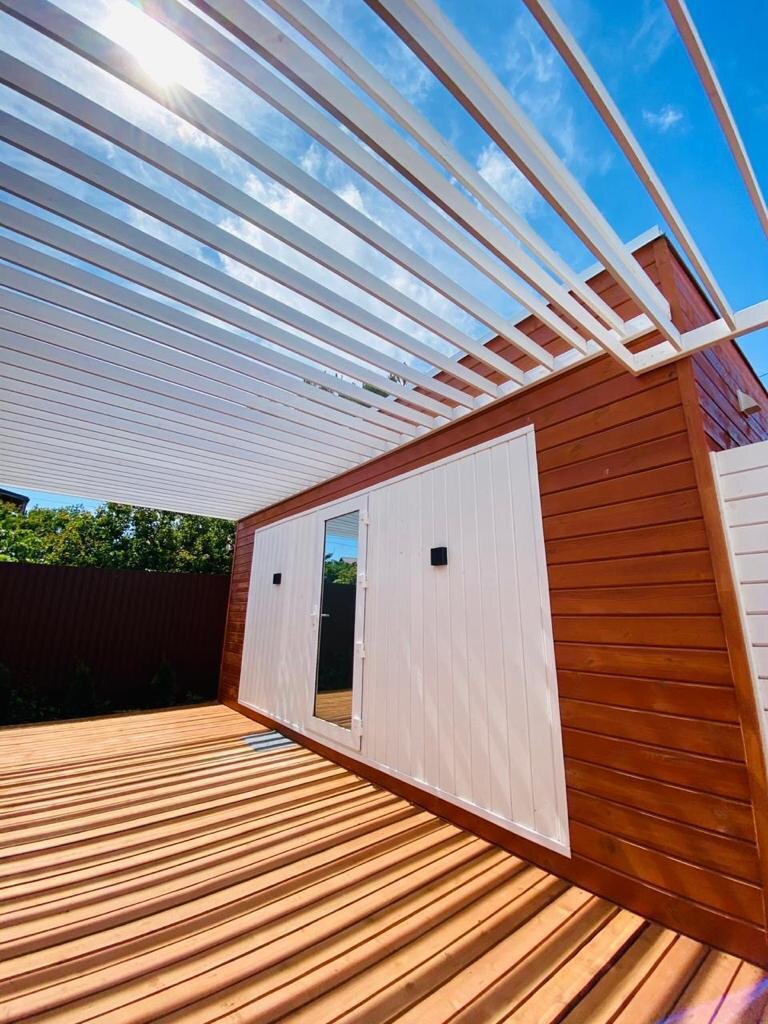 Вход в наш домик