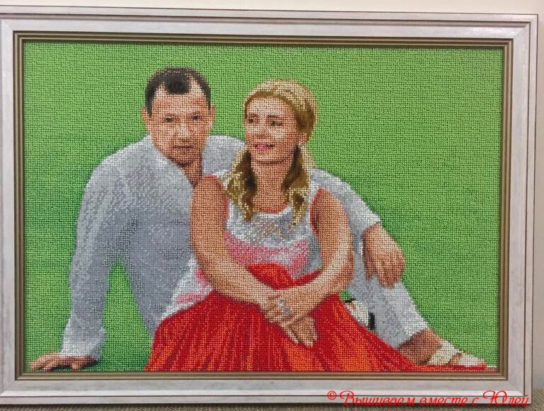 Готовая вышивка