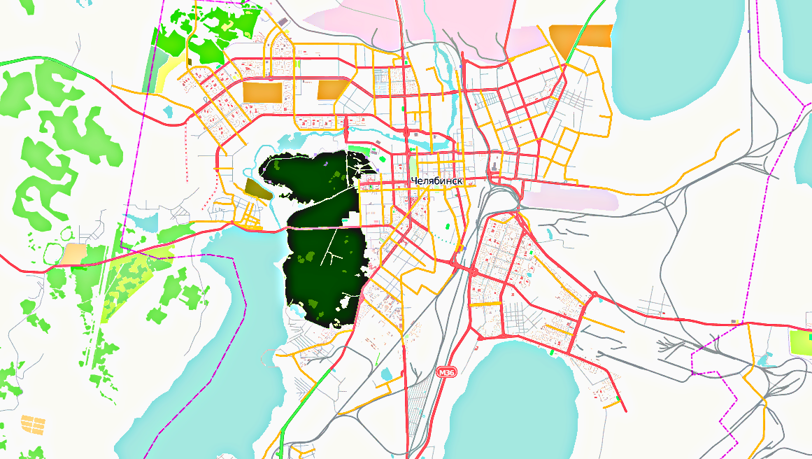 Карта районов челябинска с границами. Карта Челябинского Бора