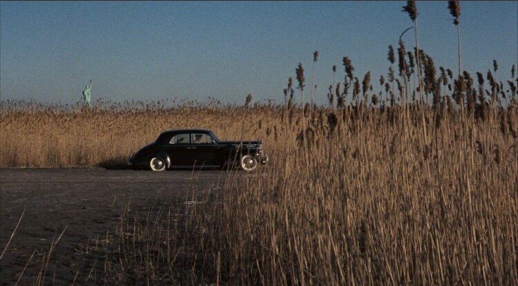 Сцена убийства мафиози Поли из фильма "Крестный отец"