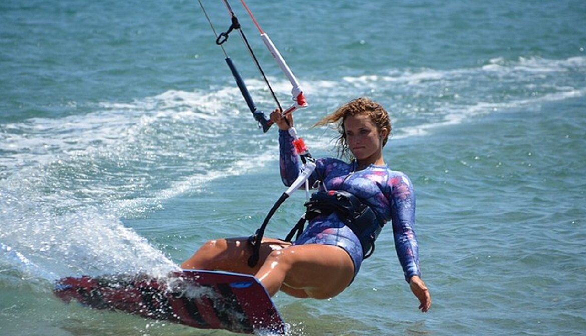 Кайтинг на озере Севан