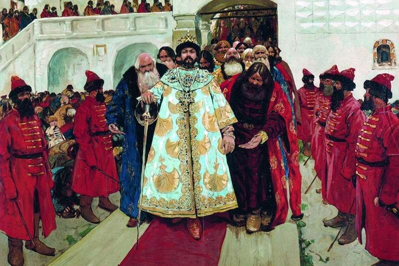 «Великий государь, царь и самодержец всея Руси», худ. С. Иванов
