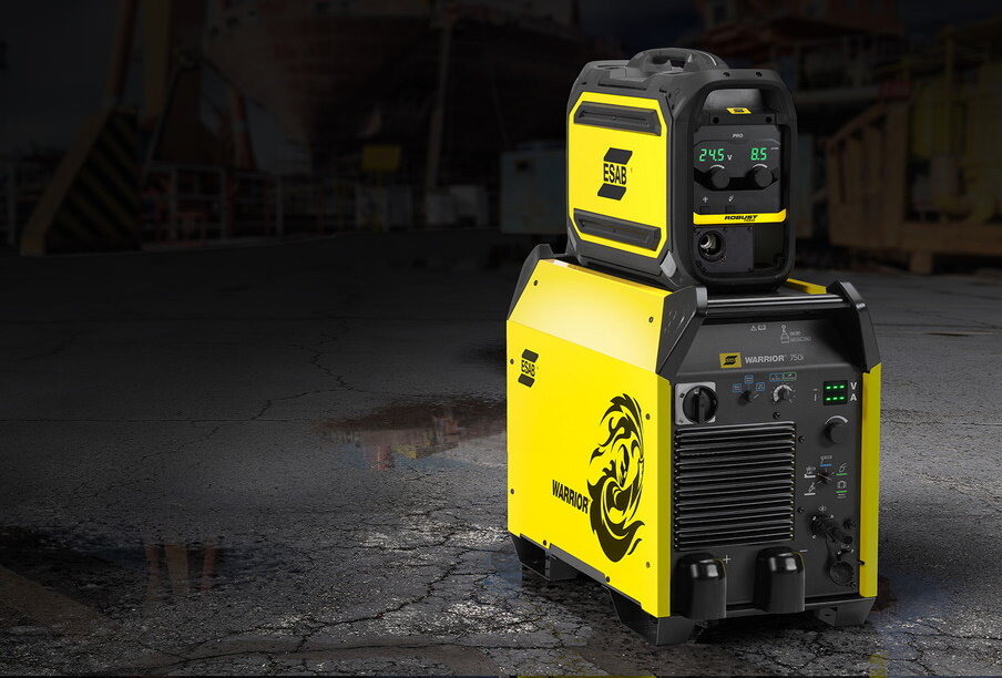 ESAB Warrior 750i CC/CV с подающим механизмом Robust Feed Pro