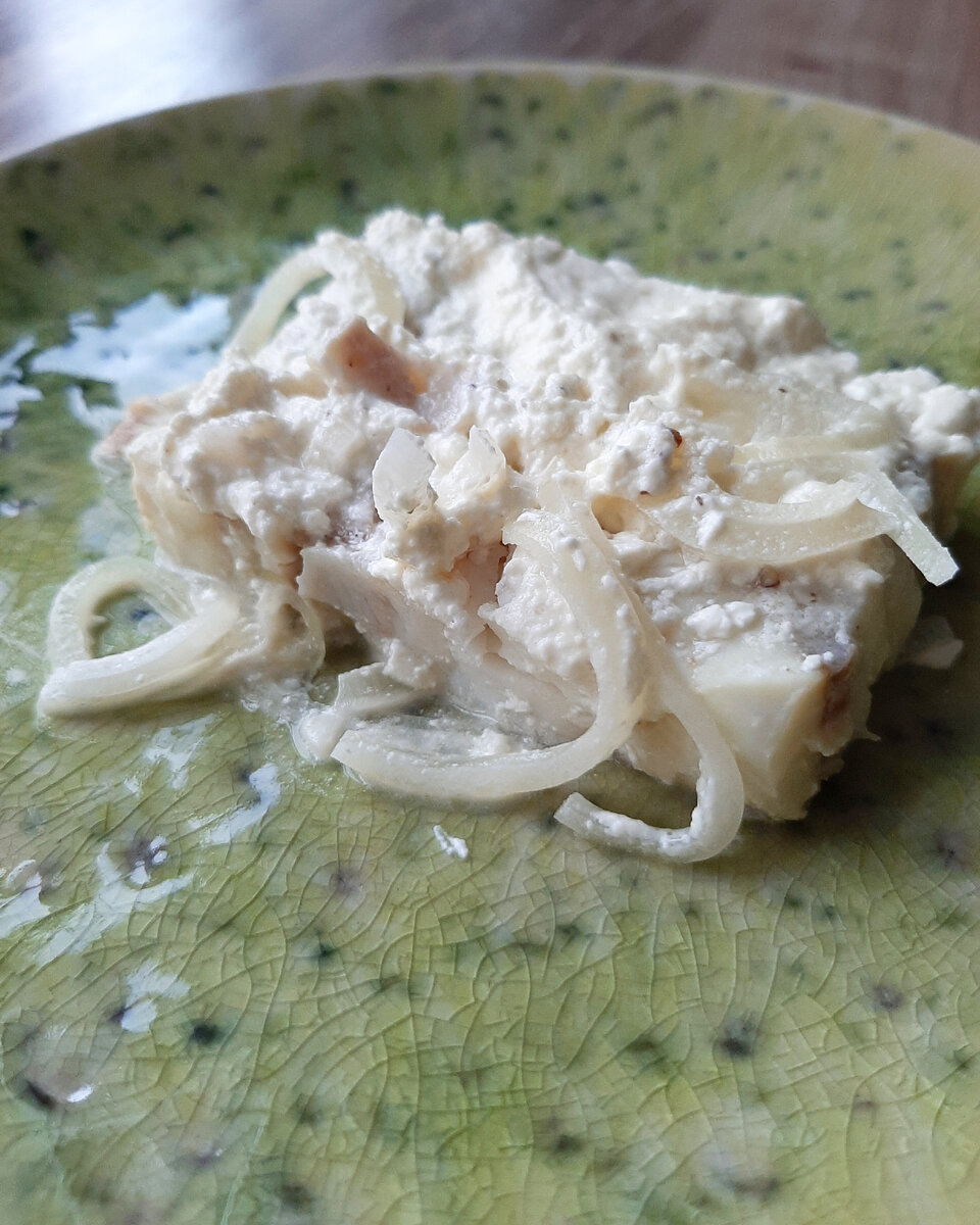 Филе трески в сметане. Фото автора