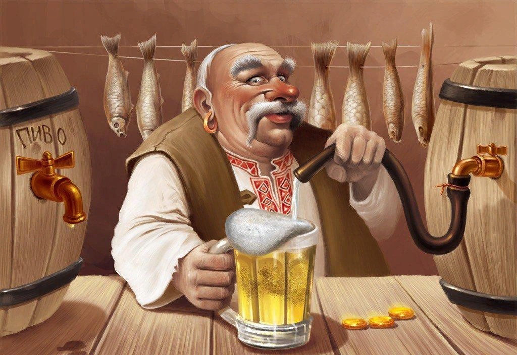 Пивные рисунки прикольные
