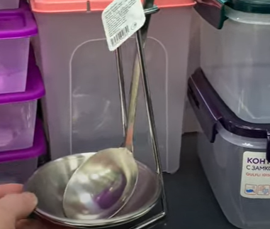 ложка с подставкой