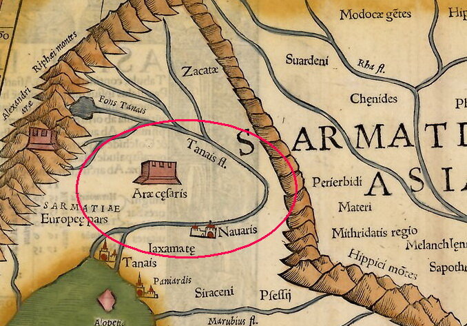 Карта Птолемея