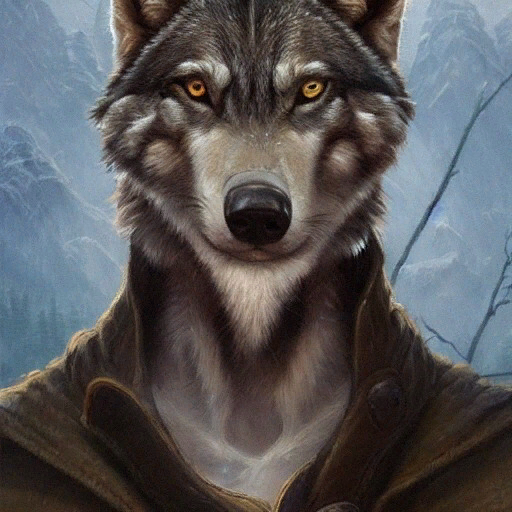 Волька. Изображение сгенерировано нейросетью