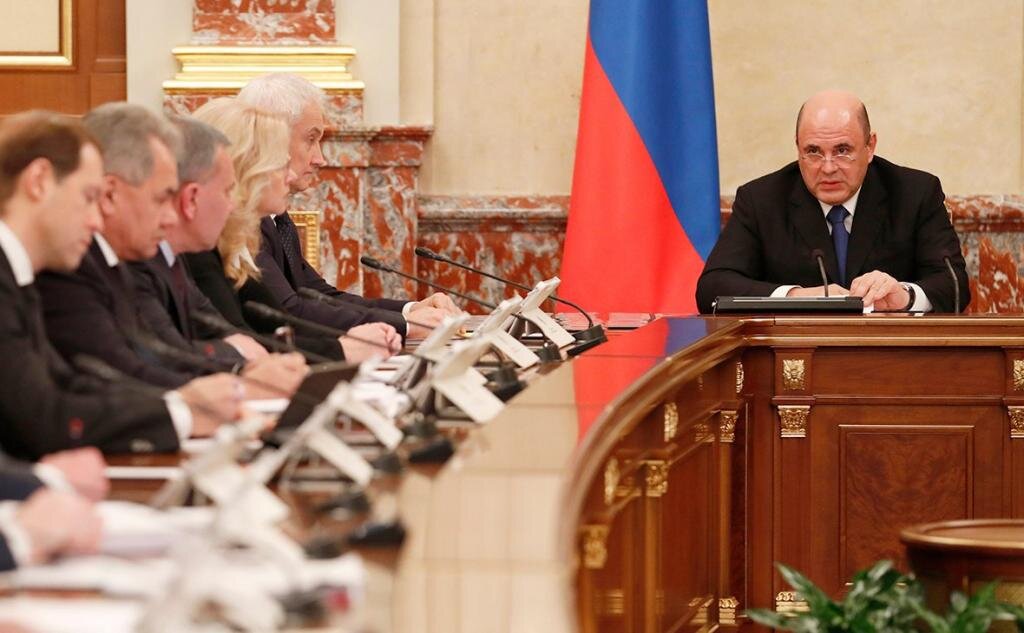 Заседание Правительства РФ. Фото из открытых источников