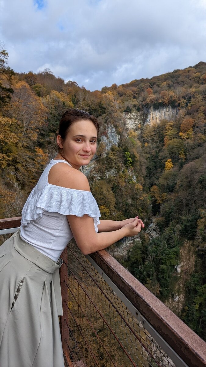 Грузия, каньон Окаце