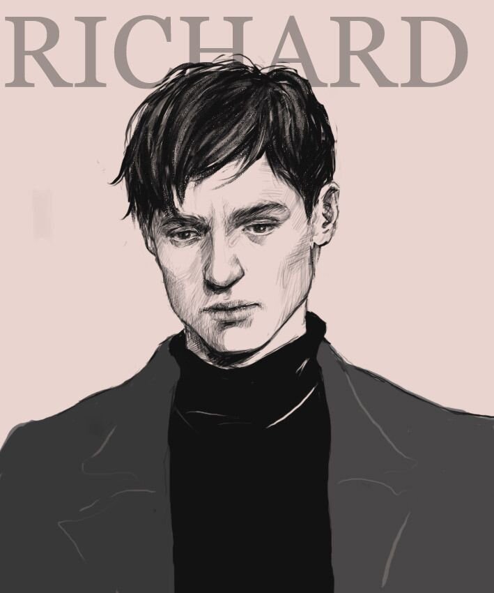 Фанарт с изображением Ричарда. Картинка из открытых источников