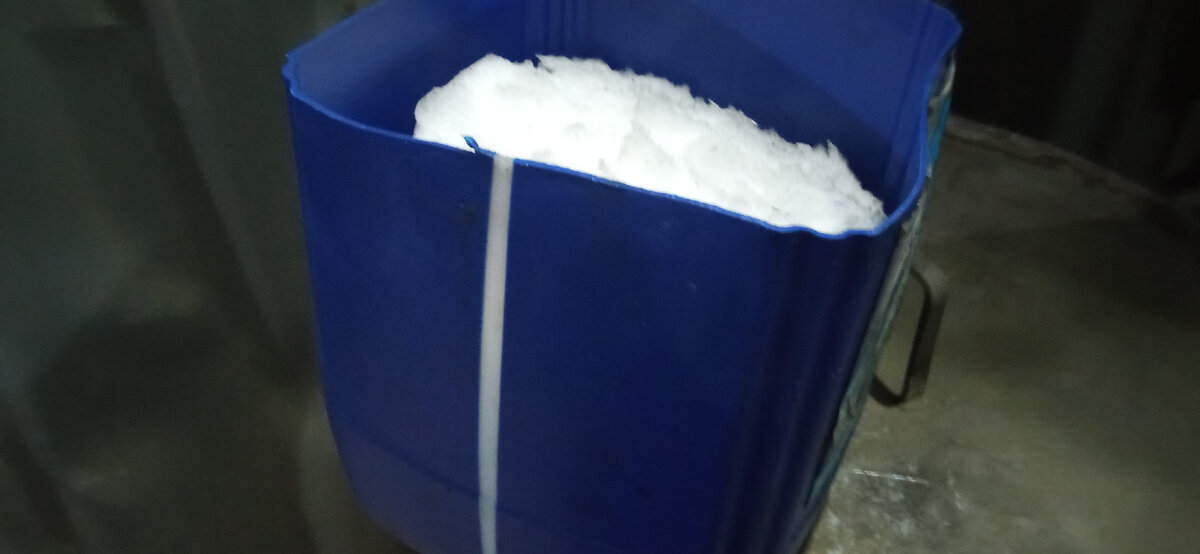 Фото: топлю снег 