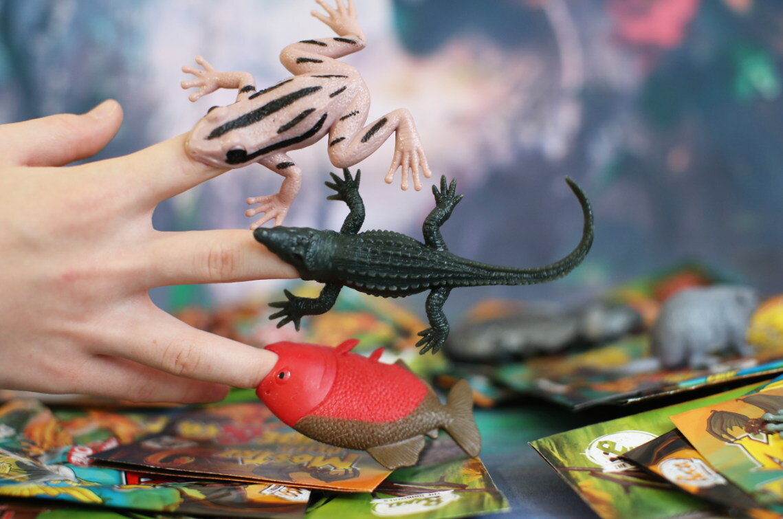 Литые игрушки с огромными пастями! Настоящие монстры!
