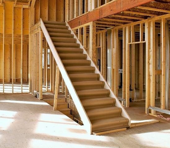 Особенности проектирования и строительства лестниц в частных домах ...
