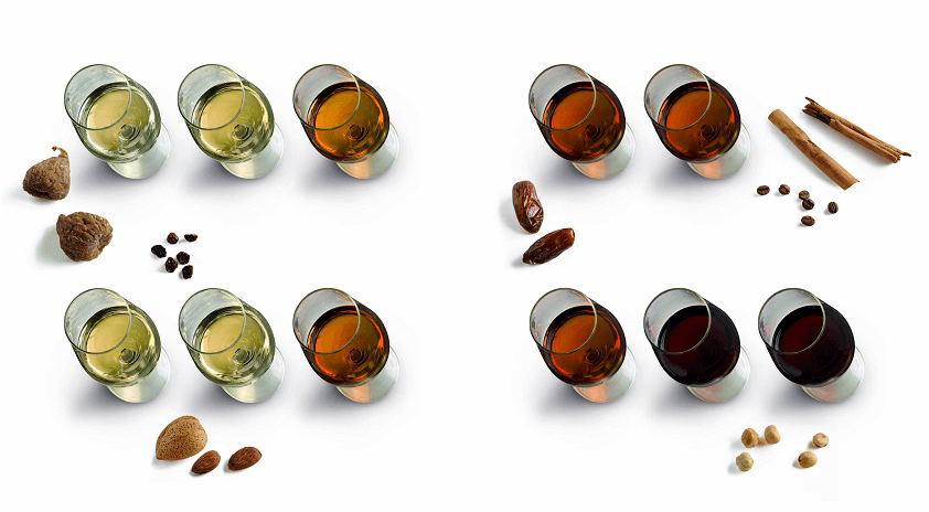 
Разные сорта хереса