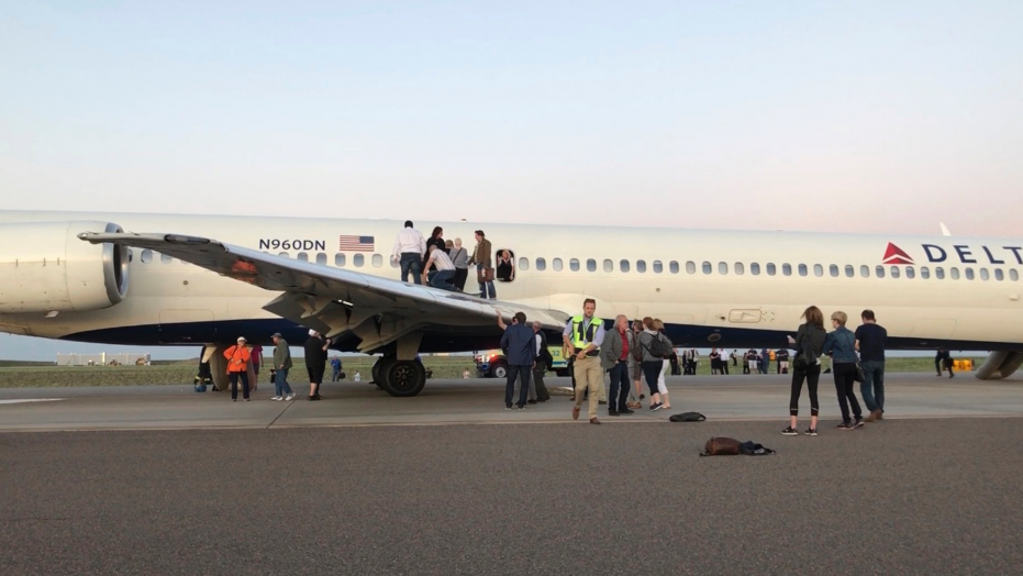 The plane will arrive at